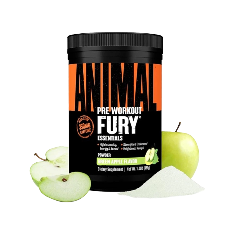 Animal Fury | Pre-Workout Green Apple