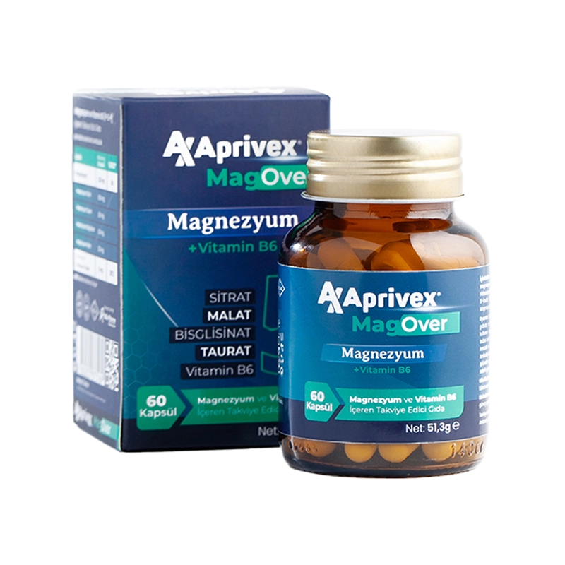 Aprivex MagOver Magnezyum 5'li Etki