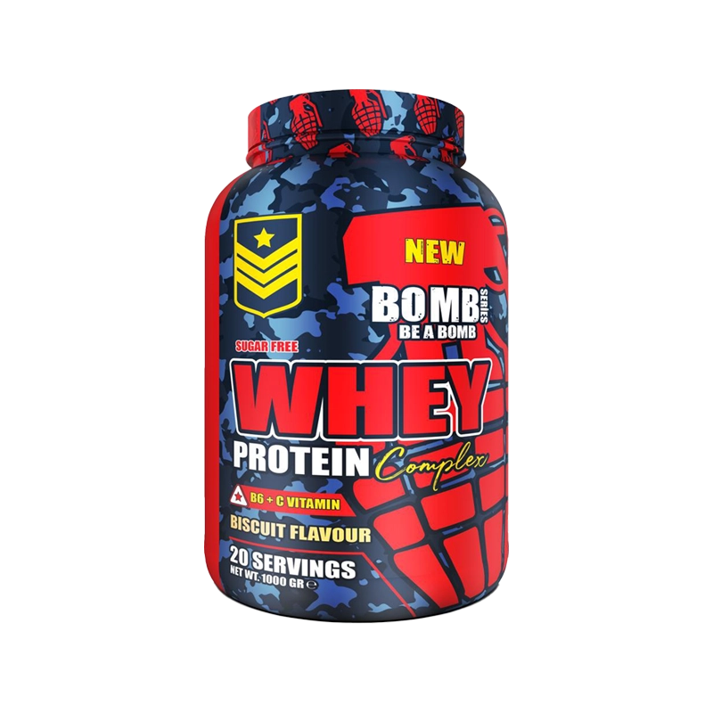Bomb Series Whey Protein Bisküvi Aromalı