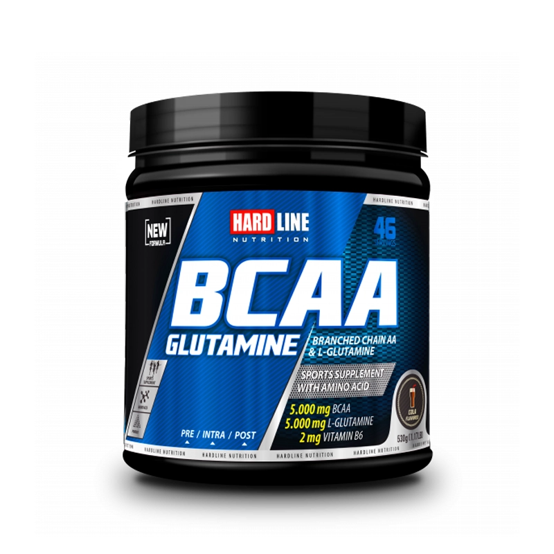Hardline BCAA Glutamine 530 Gr Kola