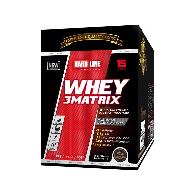 Whey 3Matrix Sachet Çikolata 15 Adet*30gr