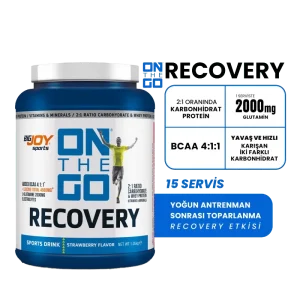 OnTheGo Recovery Sports Drink Çilek