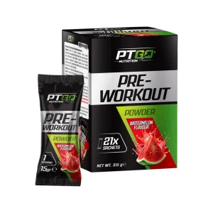 PT GO Nutrition Pre-Workout 21 Şase x 15 Gr. Karpuz Aromalı