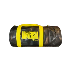 UNIVERSAL Baskılı Deri Silindir Spor Çanta