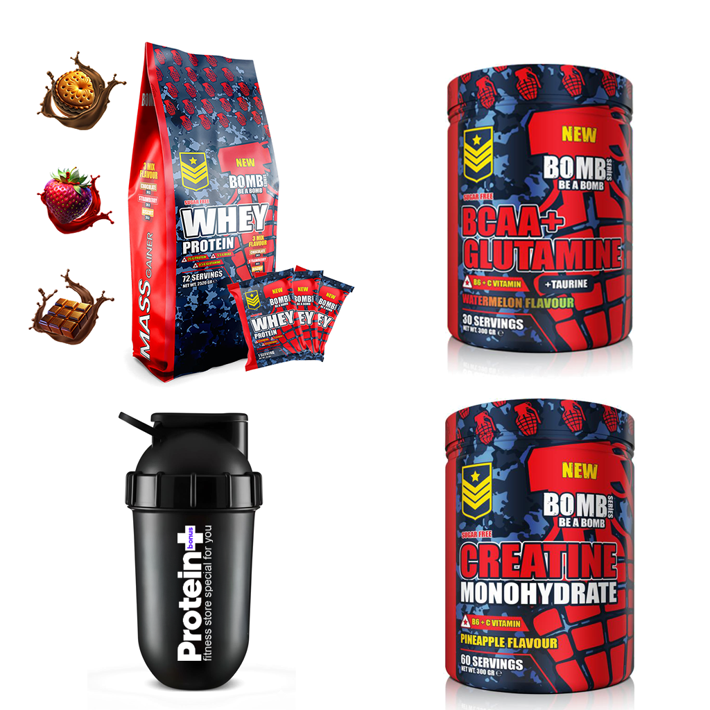 Full Performans Paketi (Whey Protein + BCAA + Kreatin)