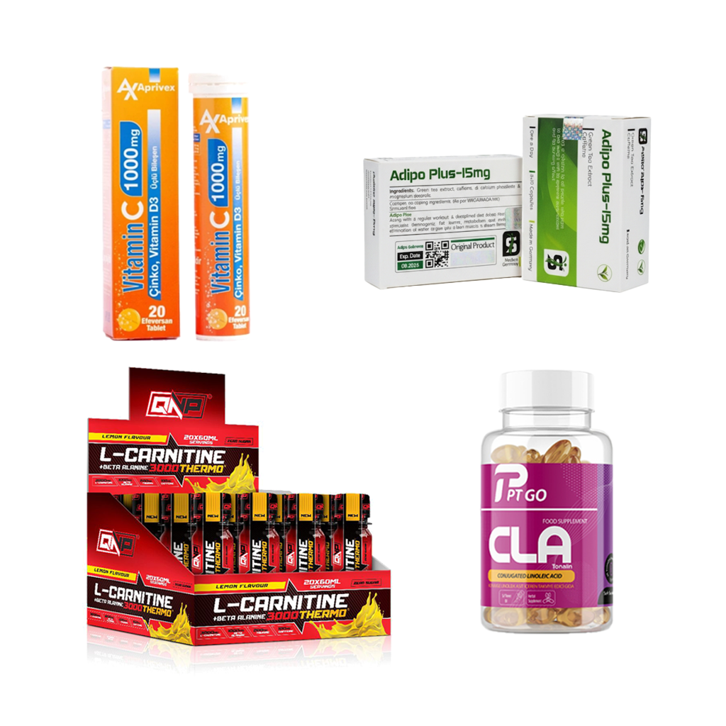 Zayıflama & Yağ Yakım Paketi (CLA + Termojenik + L-Carnitine)