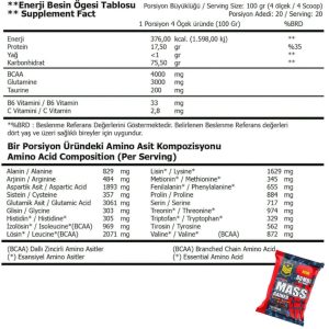 Bomb Series 72 Saşe Whey Protein + 51 Saşe MASS Gainer | Güç & Hacim Paketi